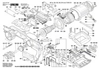 Bosch 3 601 M15 000 Gtm 12 Table Mitre Saw 230 V / Eu Spare Parts